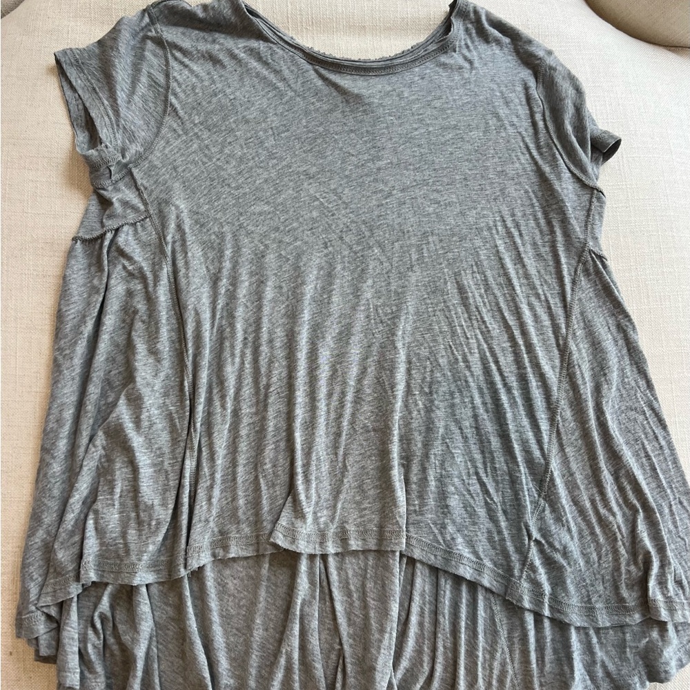 Free People gray top sz small